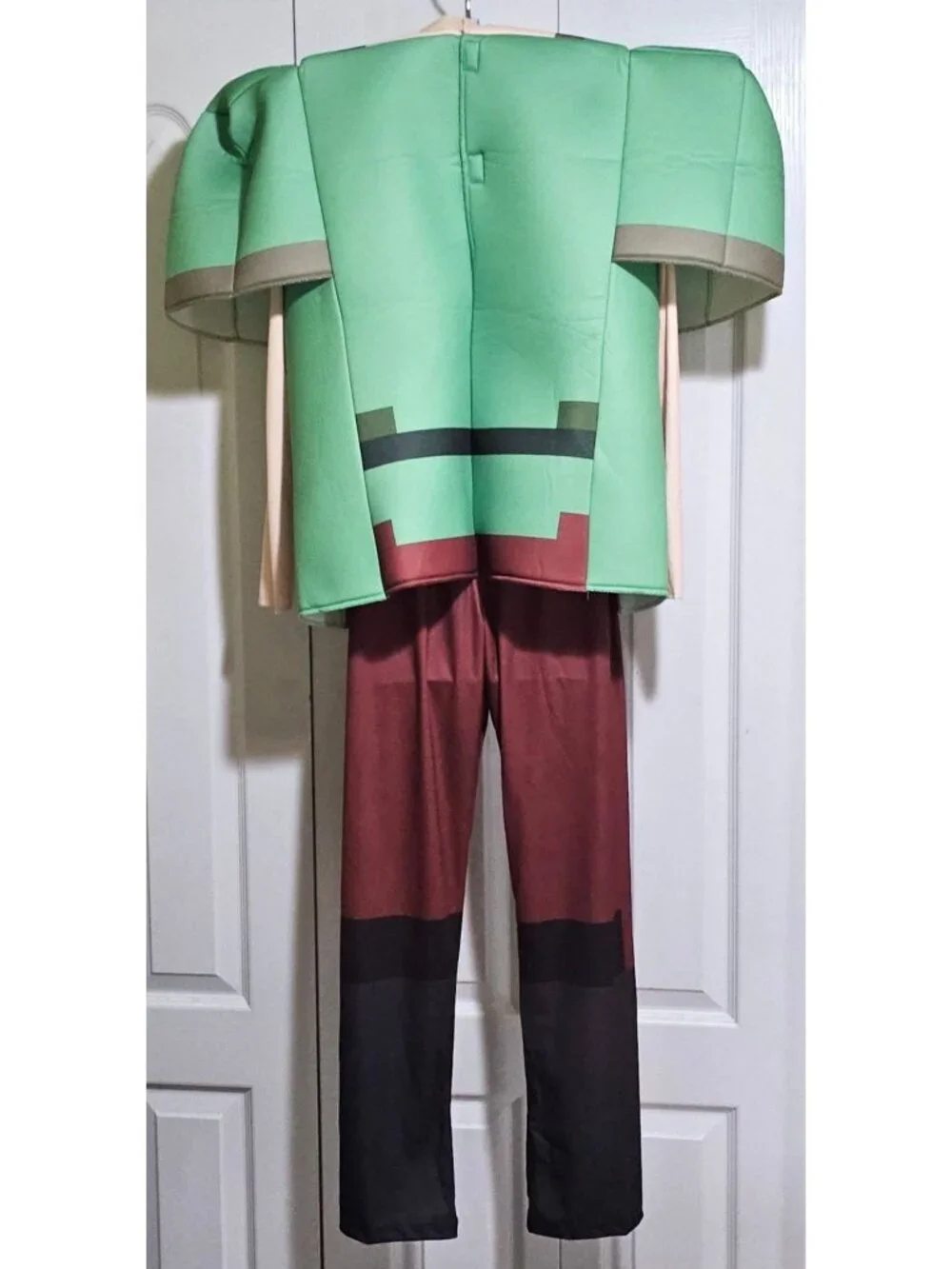 Minecraft Alex Deluxe Costume Girls 4-6X Kids Mask Disguise Halloween Pixelated